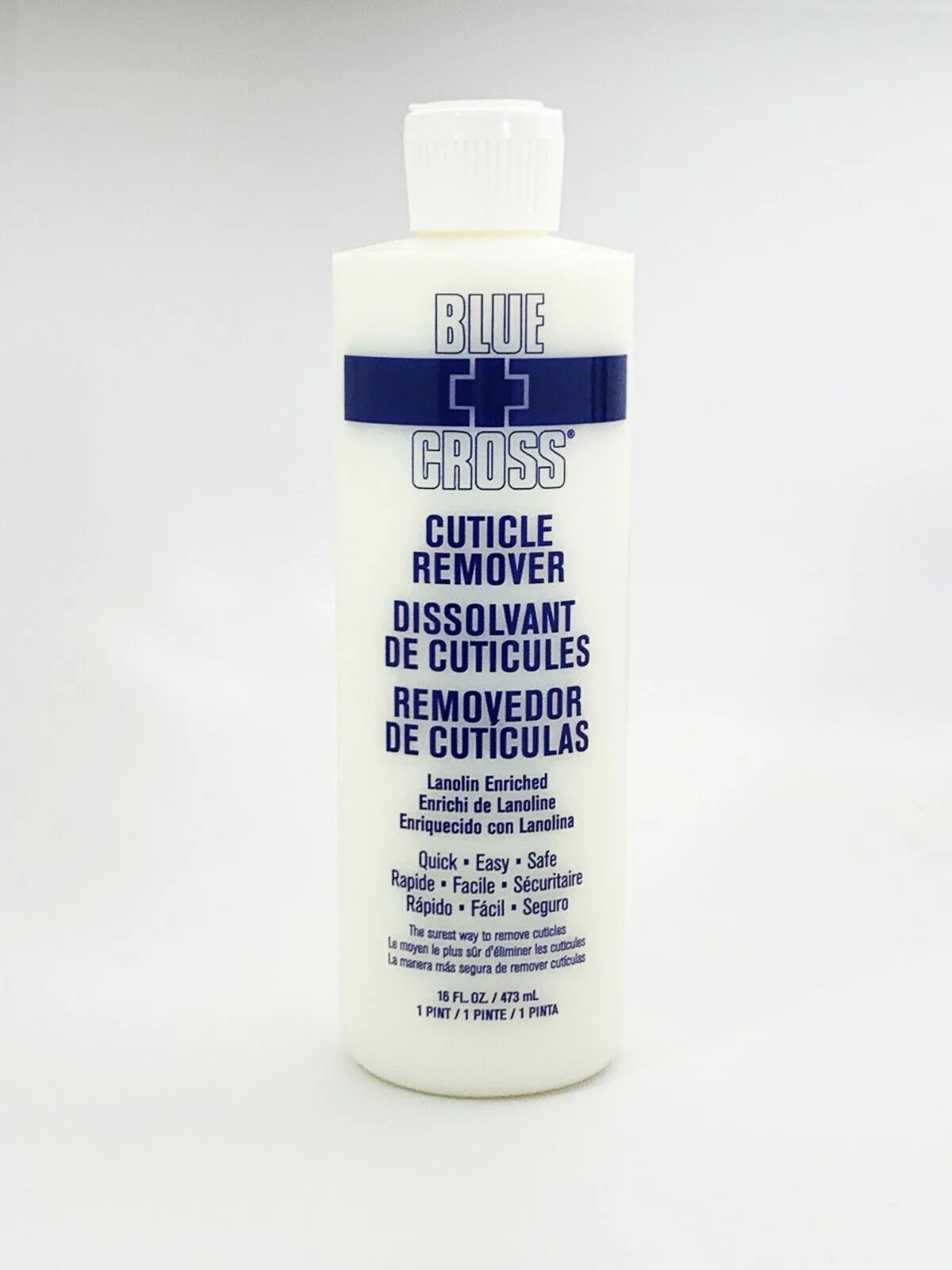 BLU 116 BLUE CROSS CUTICLE REMOVER 16 OZ