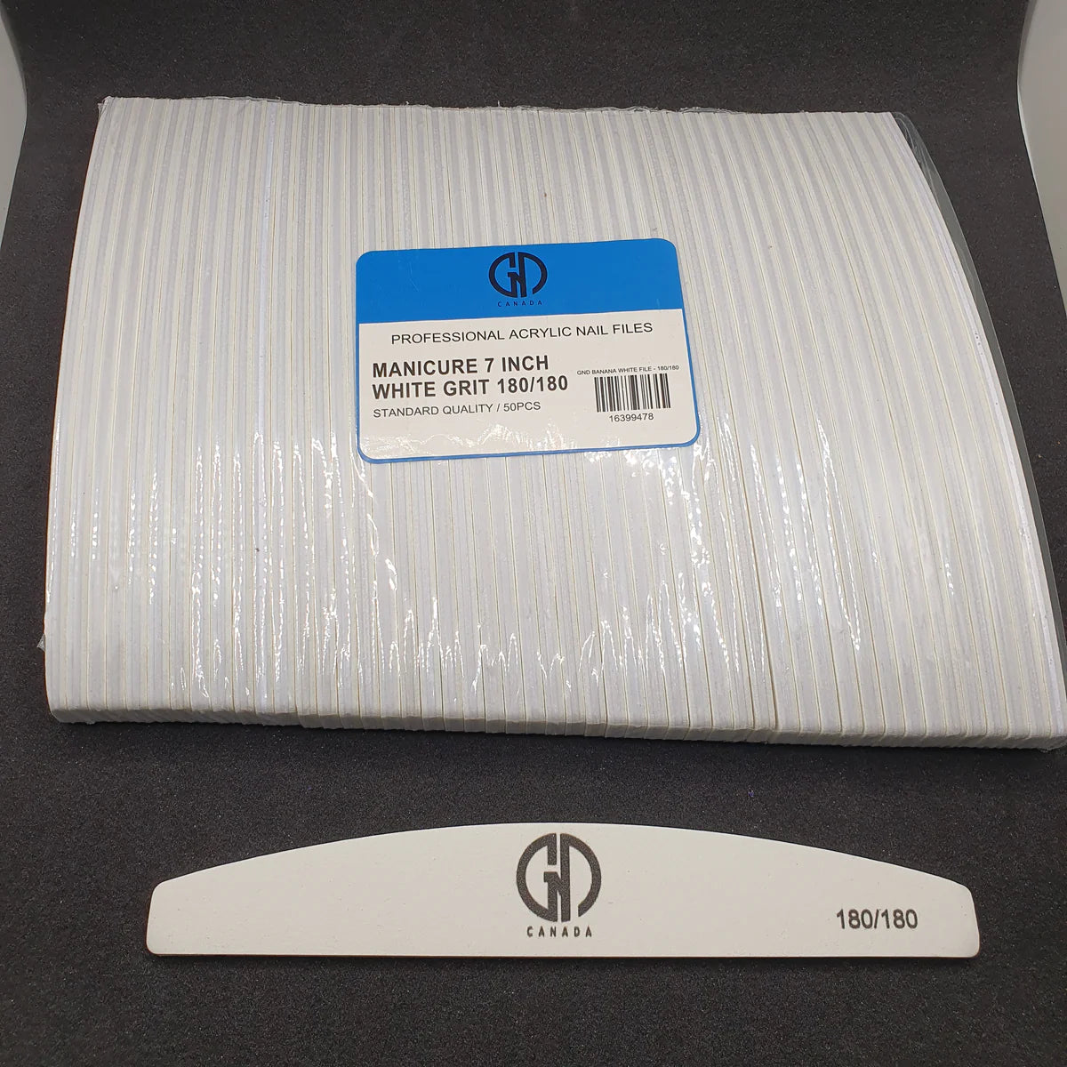 GND BANANA WHITE FILE- 180/180