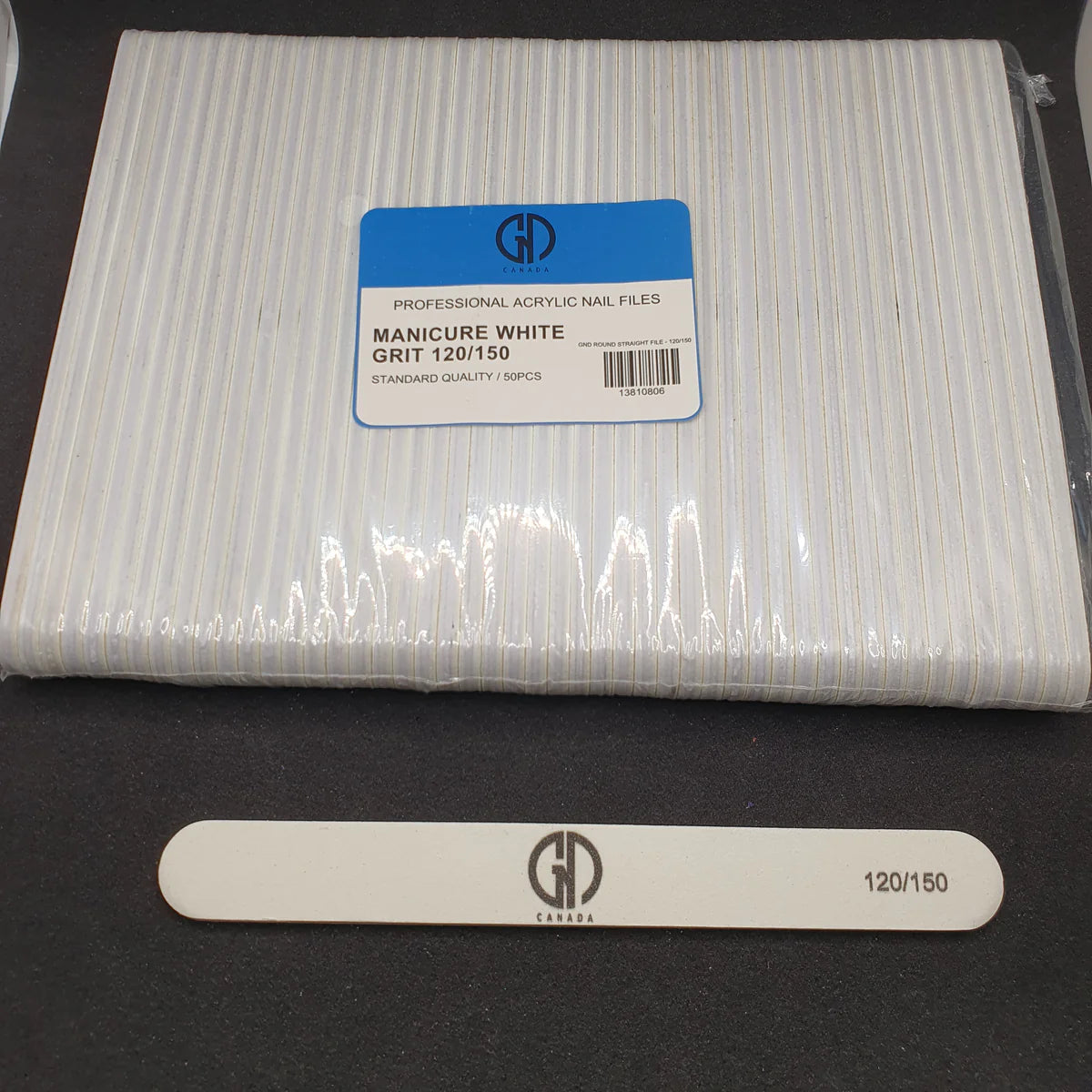 GND ROUND STRAIGHT FILE - 120/150 - 50 Pcs/ Pack