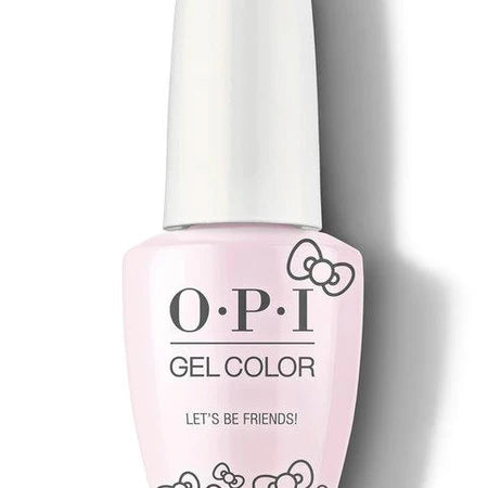OPI Gel color GC H82 Let's Be Friends by hello kitty