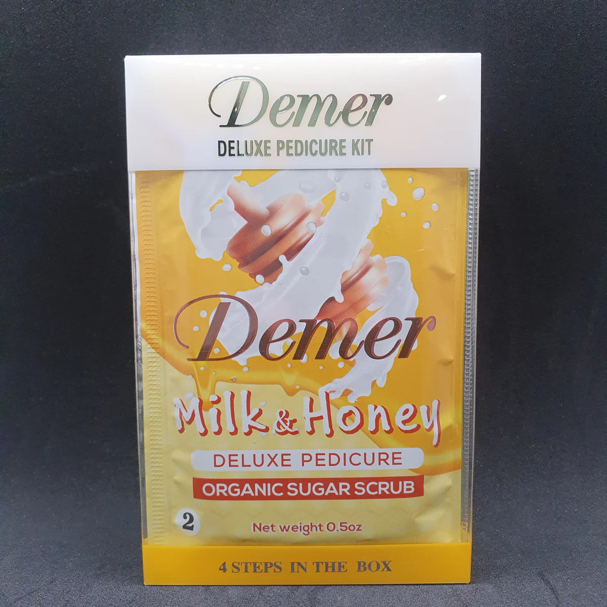 DEMER DELUXE PEDICURE KIT MILK AND HONEY