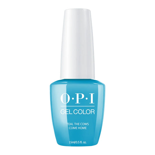 Opi Gel Color GC B54- Teal The Cows Come Home