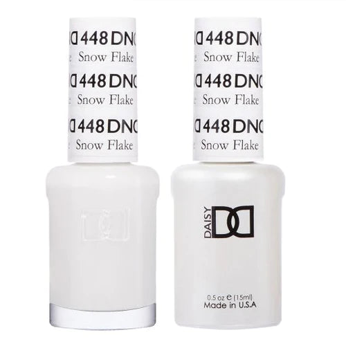 DND 448 Snow Flake gel and polish duo