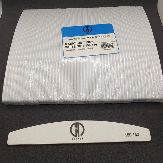 GND BANANA WHITE FILE - 150/150 - 50 pcs / pack