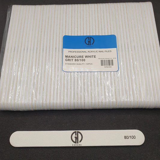 GND ROUND STRAIGHT FILE - 80/100 - 50 pcs / pack