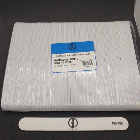 GND ROUND STRAIGHT FILE - 100/180 - 50 Pcs/Pack