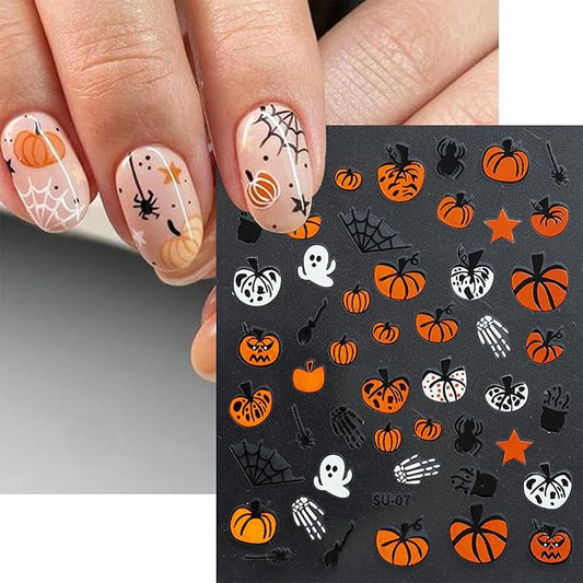 3D Nail Art Stickers - HELLOWEEN