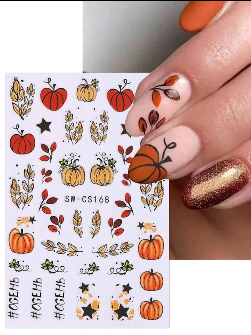 3D Nail Art Stickers - HELLOWEEN