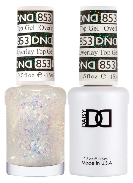 DND OVERLAY TOP GEL DUO - 853
