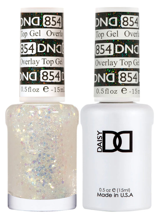 DND OVERLAY TOP GEL 854