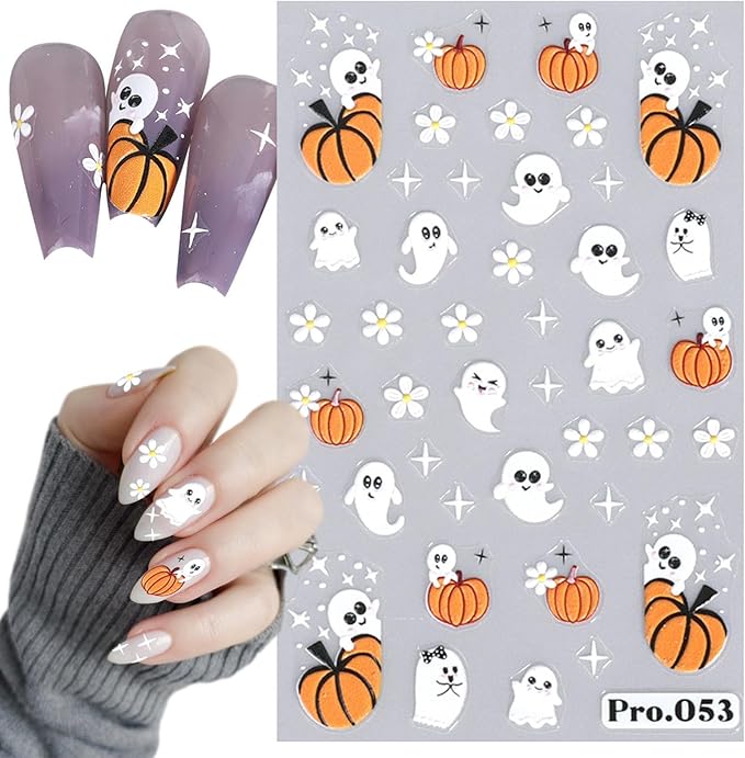 3D Nail Art Stickers - HELLOWEEN