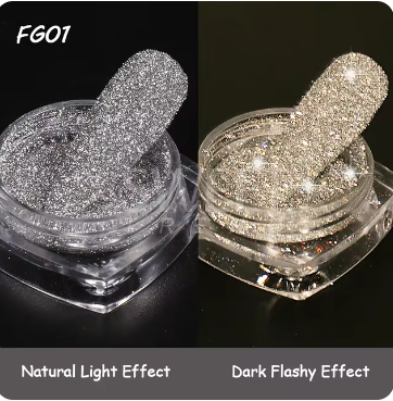 Shiny Reflective Glitter Nail Powder FG01