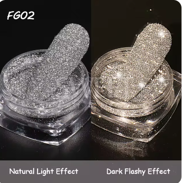 Shiny Reflective Glitter Nail Powder FG02