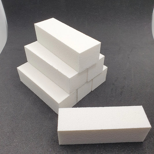 3 WAY BLOCK BUFFER - 60/80/80 - WHITE - 500 Pcs