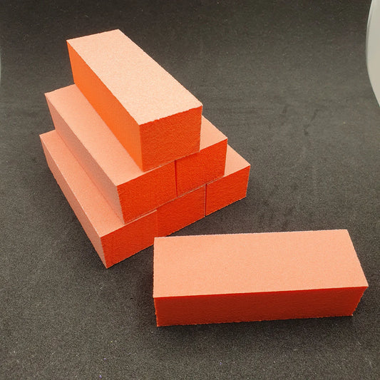 Block Buffer Orange Each