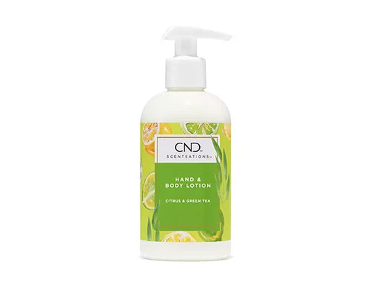 CND SCENTSATIONS LOTION CITRUS & GREENTEA SCENTED 8.3 oz