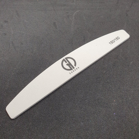 GND BANANA WHITE FILE - 150/ 150 - EACH