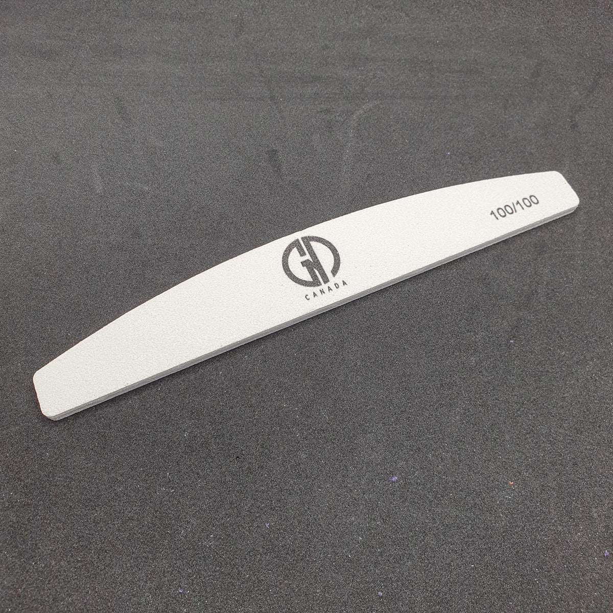 GND BANANA MANICURE 7 INCH FILE EACH - 100/100