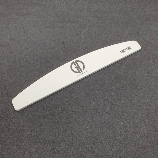 GND BANANA WHITE FILE - 180/180 - EACH