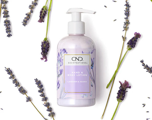 CND SCENTSATIONS LOTION LAVENDER & JOJOBA 8.3 oz