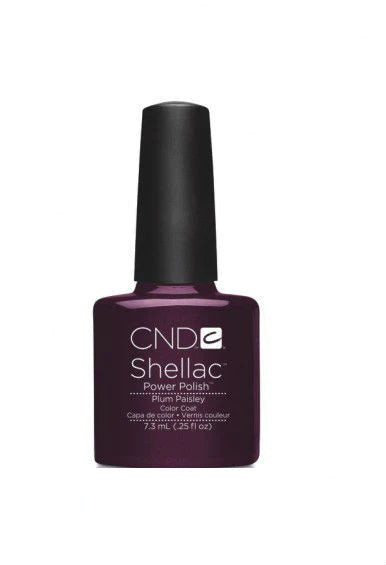 CND Shellac Plum Paisley 0.25 oz