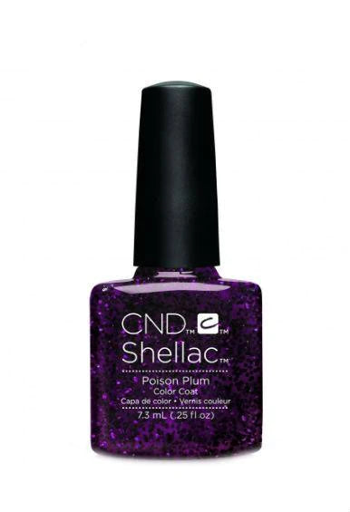 CND Shellac Poison Plum 0.25 oz
